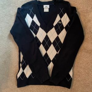 Lacoste Argyle Sweater